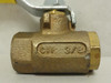 Apollo 77C10201A; Inline Ball Valve; Bronze; 3/8 FNPT; 600WOG