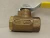 Apollo 77C10201A; Inline Ball Valve; Bronze; 3/8 FNPT; 600WOG