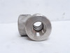 Industry-Std 20YC06; Pipe Tee; SS-316; 1/2NPT; Class 3000