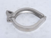 F and H 13IS-4; Sanitary Clamp; SS-304; Size: 4"; Single Hinge