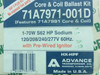 Advance Transformer 71A7971-001D; Core and Coil Ballast Kit; 70W