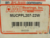 AMI MUCPPL207-22W; Pillow Block Bearing; 1-3/8"ID; 2-Bolt