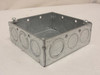 Raco 191; Electrical Box; Galvanized; 4" Wide x 4" Height