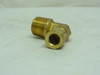 Parker 6-8 CBZ-B; Brass Compression Elbow 90Deg # 6 Tube; 1/2 NPT