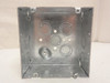 Raco 257; Electrical Box; 4-11/16" Height x 4-11/16" Wide