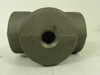 Industry Std 5P504 ; Reducing Tee 1-1/2"x1-1/2"x1/2"NPT 300PSI
