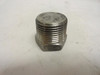 Industry-STD 6JK51; Hex Plug; SS-316; 1NPT; 300PSI; Class 150