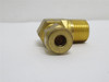 Swagelok B-400-2-6RT; Brass Elbow; 90Deg; 1/4" Tube To 3/8NPT