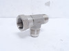 MFG- 6602-16-16-16-SS; Swivel Tee Fitting; SS-316; 3/4 JIC