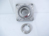 BJ Bearings SF210/SHC210; Flange Bearing 4 Bolt 50mmID SS