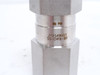 Swagelok SS-CHF8-60; Poppet Check Valve SS-316 1/2NPT