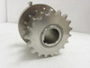 MFG- N060144; SS Assembly Sprocket # 40 1-1/4"ID 18 Teeth
