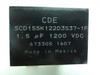 CDE SCD155K122D3S37-1F; Lot-3 Film Capacitors; 1.5uF; 1200VDC