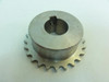 Ametric 32B25SS; Sprocket; 3/8" Pitch; 25T; 25mm ID; SS