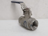 Industry-Std 1WMY2; Inline Ball Valve; SS-316; 1/2 NPT