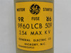 GE 9F60LCB509; Fuse; Size 9R; 820A; 2.54KV; 50kA; EJ-2D