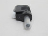Pomona 73093-0; Black Banana Plug; Stackable Connector
