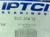 IPTCI SUC204-12; SS Insert Bearing; 0.75" ID; 1.8504" OD