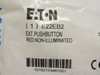 Eaton E22EB2; Pushbutton Operator; 22mm; Red Non-Illuminated