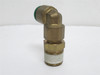 Parker W169PLP-8-8-BRASS; Air Elbow; 90Deg; 1/2PTC x 1/2NPT