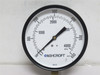 Ashcroft 45W1000H02L600; Pressure Gauge 0-600PSI; 4-1/2" Dial