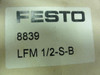 Festo LFM-1/2-S-B; Pneumatic Filter; 5 Microns; G1/2 ports