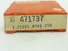 National 471737; Oil Seals 1.250"ID; 1.874" OD; .250" Wide