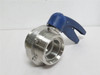Definox DPX-2"; Sanitary Butterfly Valve; SS; Size: 2"