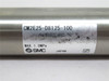 SMC CM2E25-D8125-100; Air Cylinder; SS; 1"ID x 3-3/4" Stroke