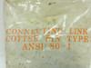 MFG- ANSI 80-1; Connecting Link # 80ANSI; Cotter Pin Type