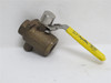 Apollo 7K-103; Auto-Drain Bronze Ball Valve 3/4NPT; 600WOG