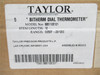 Taylor BB5112E121; Bi-Metal Thermometer; 0-250Deg F