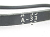 Mitsuboshi A-33; V-Belt; 33" Long x 1/2" Wide