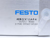 Festo ADN-3/4-2-A-P-A; Air Cylinder 557053; 3/4"ID x 2" Stk