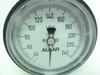Alkar 25165; Temp Gauge; 3-15Psi; 40-240F; 3.5" Dial