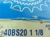Martin 40BS20-1-1/8; Sprocket; # 40; 1-1/8"ID; 20Teeth
