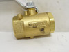 Industry-Std 20K908; Brass Ball Valve; Lever; 1FNPT; 600WOG