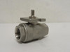 Industry-Std 1WMZ3; Ball Valve; SS; 1/2FNPT; 2000WOG