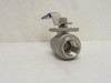 Industry-Std 1WMZ3; Manual Ball Valve; SS; 1/2 FNPT; 2000WOG