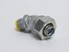 Raco 3562; Insulated Connector 45Deg Elbow; 1/2"