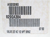 Asco 8290A384; Wye Process Solenoid Valve 1/2NPT; 240PSI