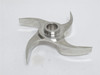 Metalquimia 6503081; Impellor; SS;. 4-Blade; 1"ID x 8"OD