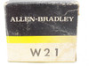 Allen-Bradley W21; Thermal Overload Unit; Series: W