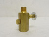 Deltrol FMF25BK; Brass Flow Control Valve; 3/8NPT