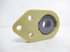 EDT NA3GB7-1-1/4-LC; Poly Flange Bearing; 1-1/4"ID; 3-Bolt