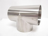VNE E7WWW4; Short Tee; SS-304; 4" Tube Size