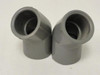 Spears F439; Lot-2 CPVC Elbow 45 Degree Fittings 1" NS  SCH 80