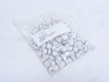 Plastecca 30001002; Bag-100; Plastic Bushings; 4.3mm Diameter