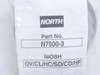 North N7500-3; Lot-2; Organic Vapor/Acid Gas; Filters