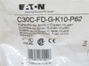 Eaton C30C-FD-G-K10-P62; Momentary Push-Button Green; SPST-NO